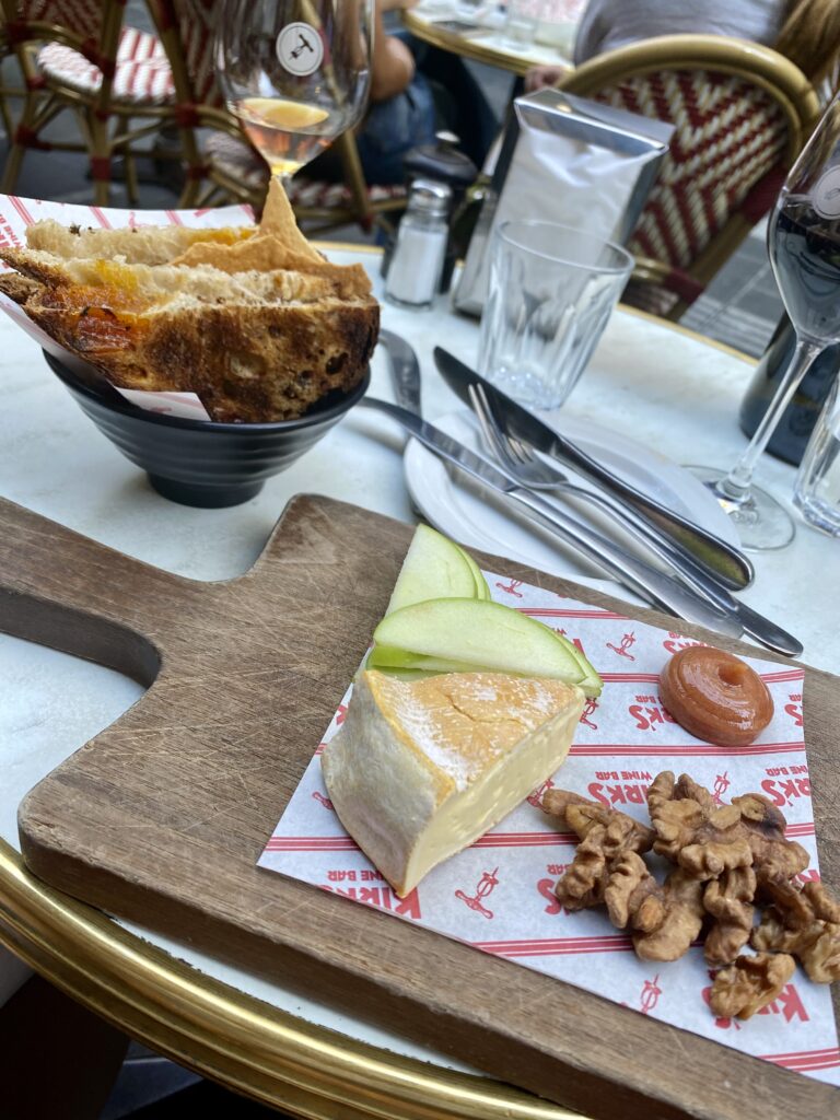 Kirk's wine bar cheese